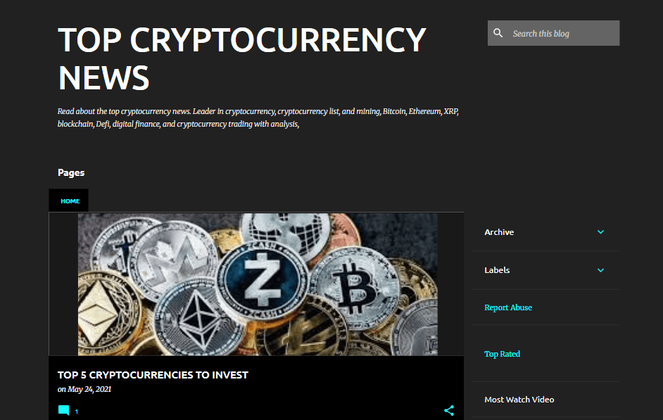 Top Cryptocurrency News